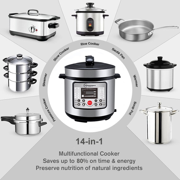 Premadonna Cookware Pressure Cooker