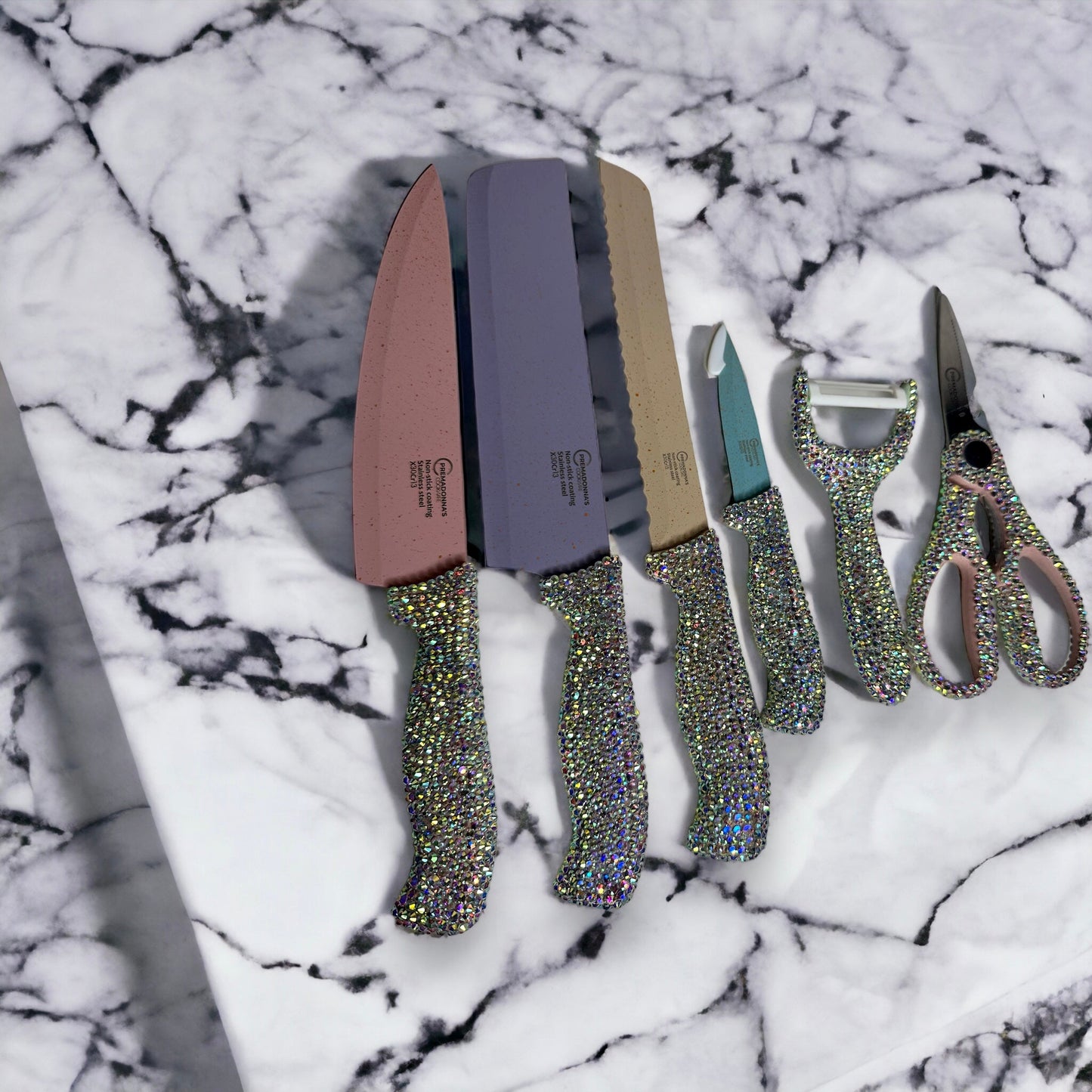 Bling *Color Block Knife Set