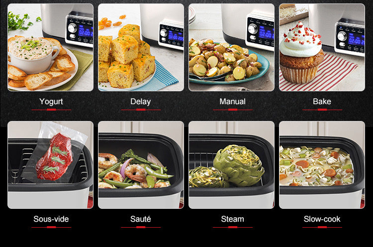 12 & 1 Multi cooker + Sous Vide Cooker